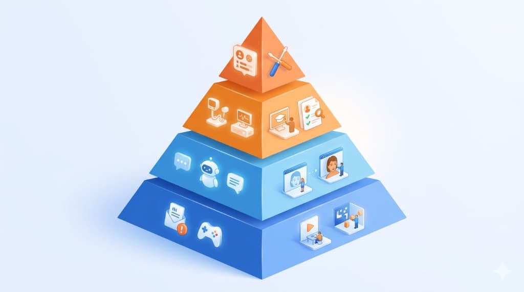 EU AI Actのリスク分類を示すインフォグラフィック
