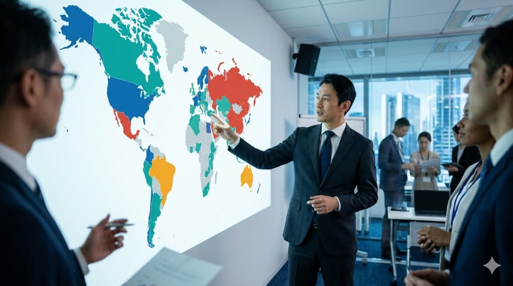 グローバルなAI動画規制について議論する人々