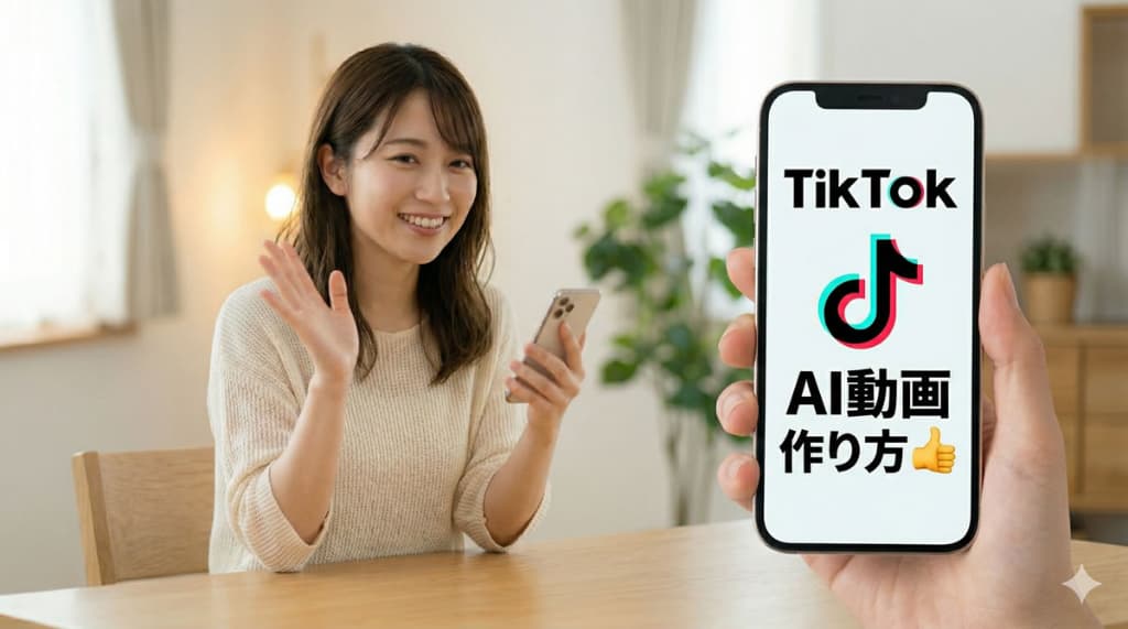 TikTok AI動画の作り方と収益化