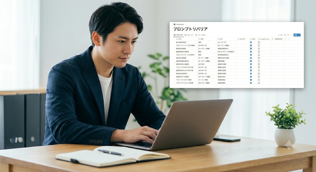 プロンプトの保存方法と管理術